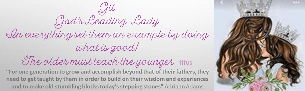 God's Leading Lady South Africa main banner image