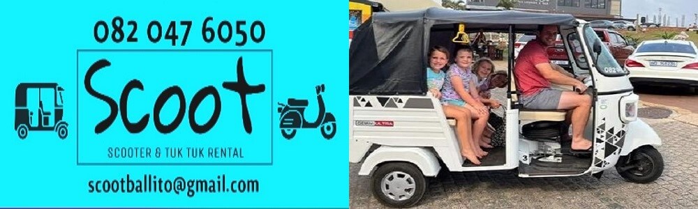 Scoot Ballito - Scooter Hire main banner image