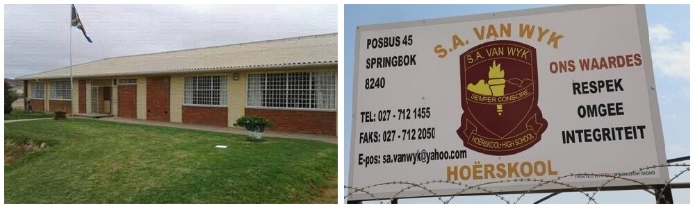 SA Van Wyk Hoërskool (High School) Springbok main banner image