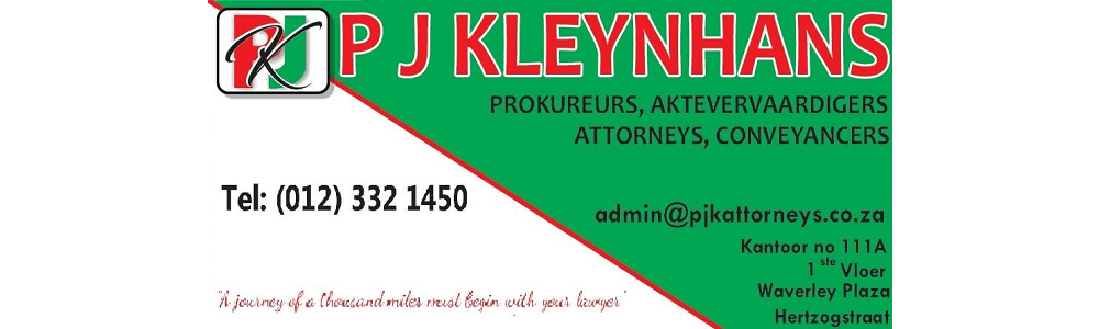 PJ Kleynhans Attorneys (Waverley Plaza) main banner image