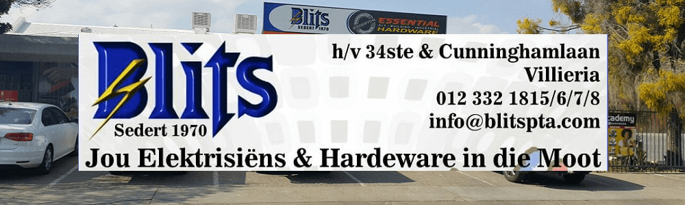 Blits Electrical & Hardware Pretoria main banner image