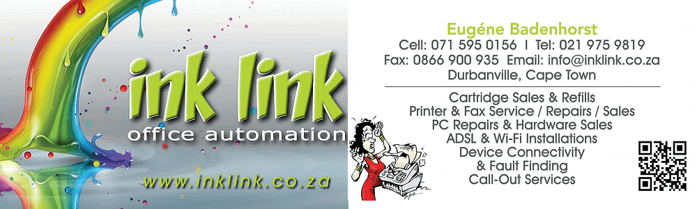 Ink Link Office Automation Cape Town main banner image