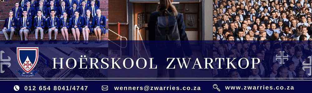 Hoërskool Zwartkop main banner image