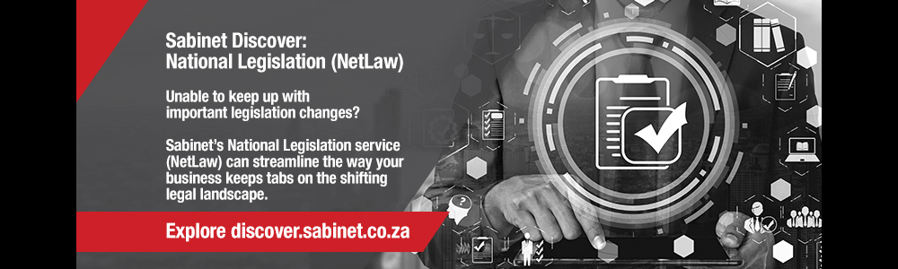 Sabinet - Ficilitating access to information banner