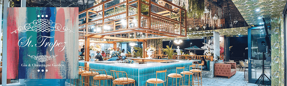 St Tropez Gin & Champagne Garden (Jackal Creek Corner) banner