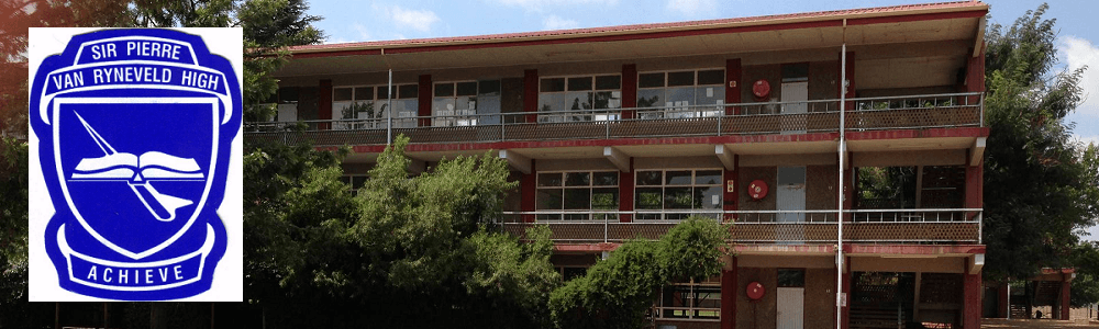 Sir Pierre Van Ryneveld High School banner