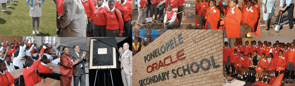 Ponelopele Oracle Secondary School banner