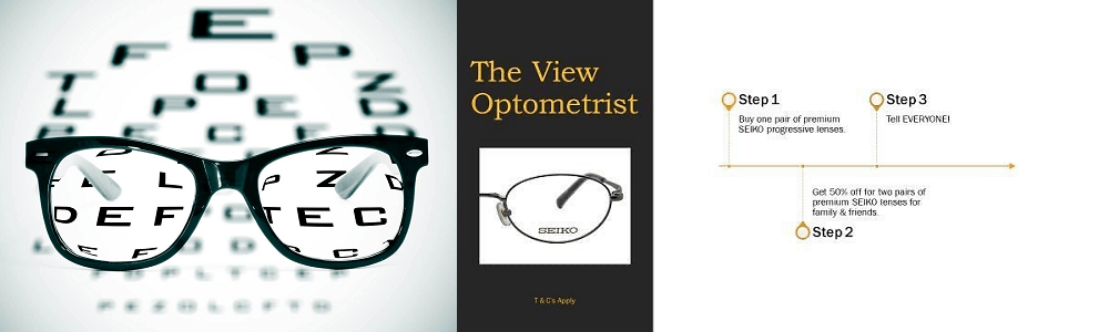The View Optometrist (Cornwall View) banner