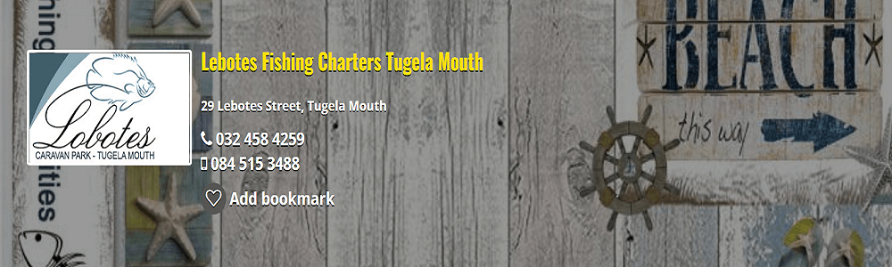 Lobotes Fishing Charters - Tugela Mouth banner