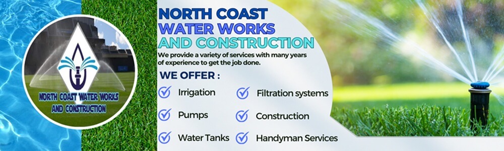 North Coast Water Works and Construction banner