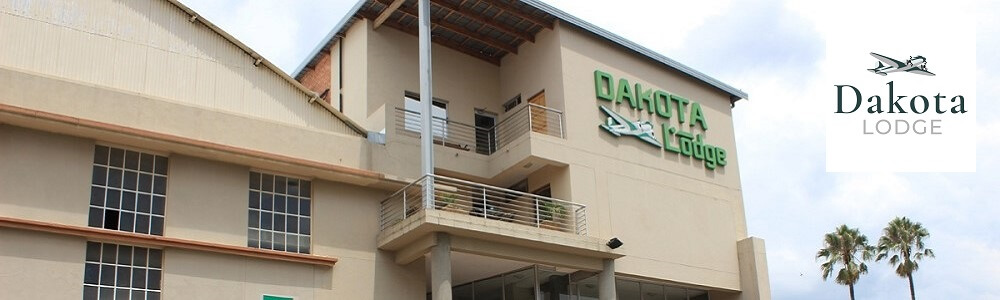 Dakota Lodge - Rand Airport banner