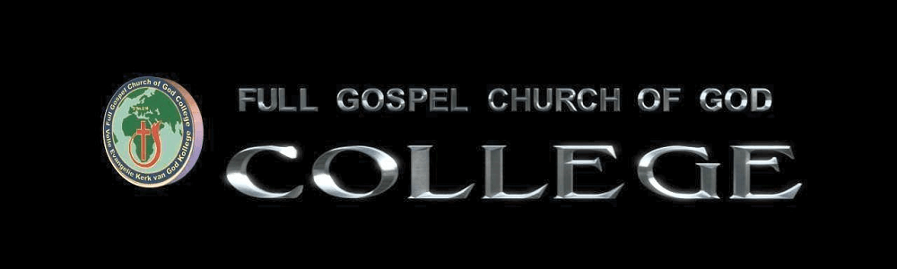 Full Gospel Church of God College NPC banner