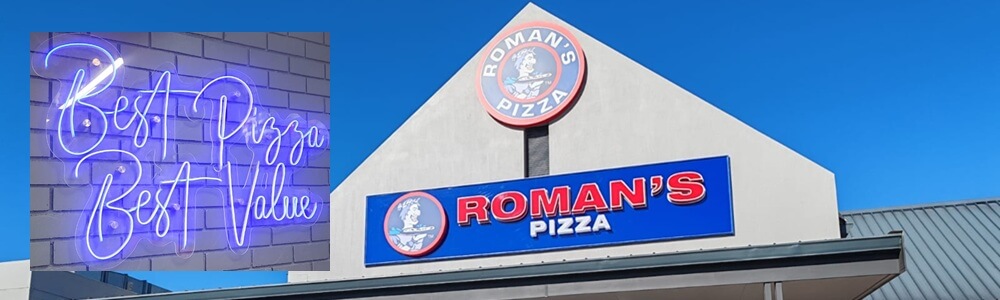 Roman's Pizza (San Ridge Square) banner