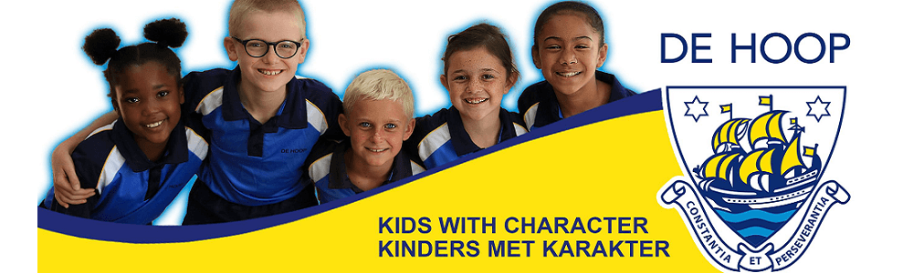 De Hoop Primary School banner