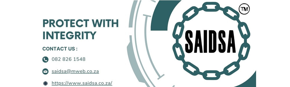 The South African Intruder Detection Services Association (SAIDSA) banner