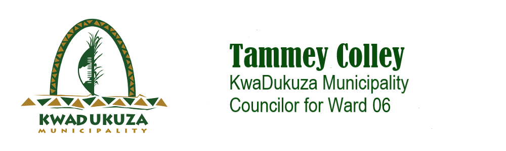 Ward Councillor - KwaDukuza Ward 06 banner