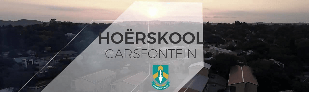 Hoërskool Garsfontein banner