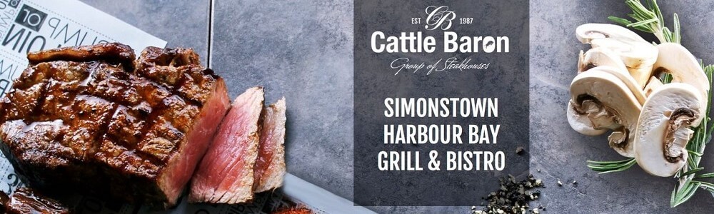 Cattle Baron Simon's Town (Harbour Bay) banner
