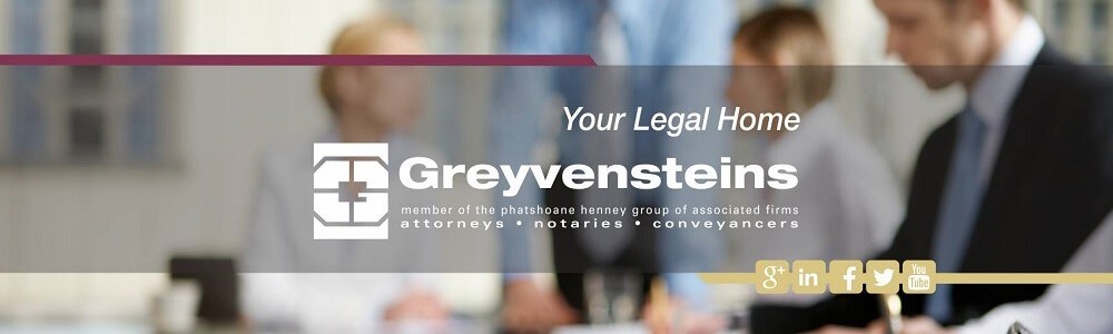 Greyvensteins Incorporated Cape Town banner