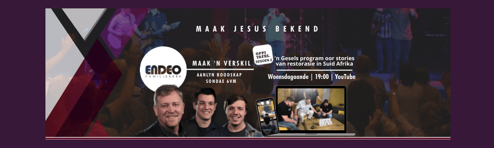 AFM-AGS EnDeo Familiekerk (Benoni) banner