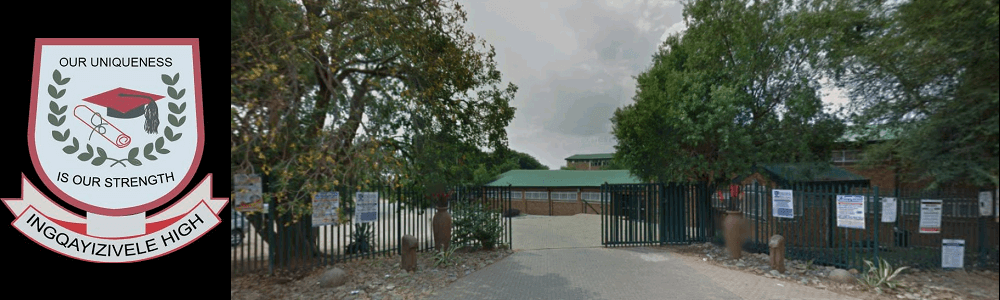 Ingqayizivele High School banner