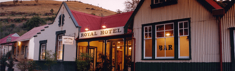 The Royal Hotel (Pilgrim's Rest) banner