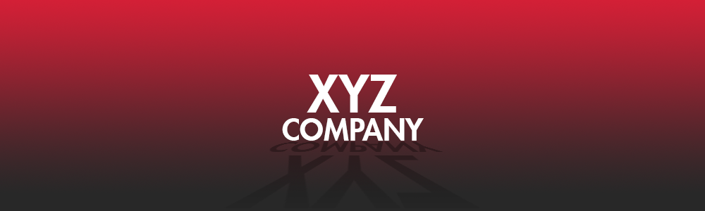 XYZ Company banner