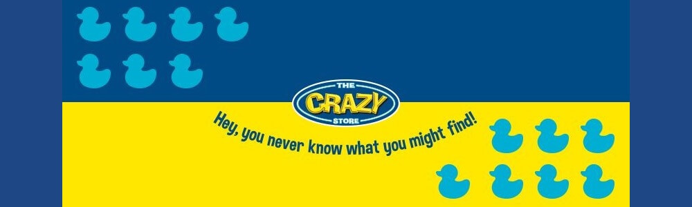 The Crazy Store (Crowthorne Centre) banner