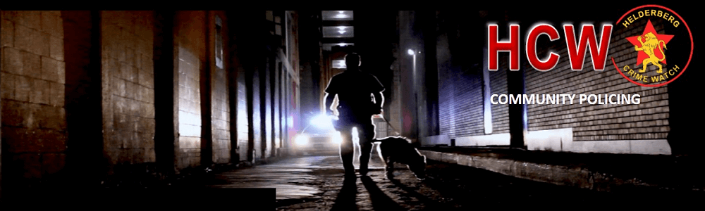 Helderberg Crime Watch (HCW) banner