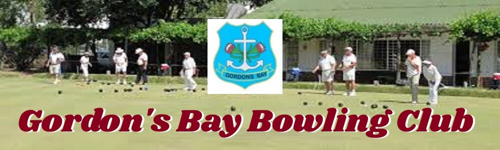 Gordon’s Bay Bowling Club banner