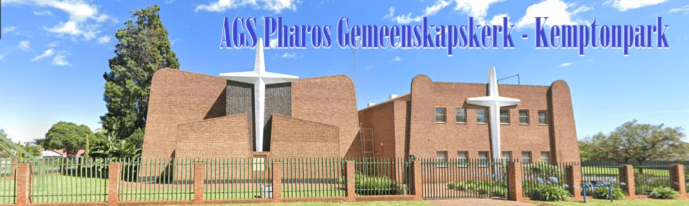 AFM-AGS Pharos Gemeenskapskerk - Kemptonpark banner