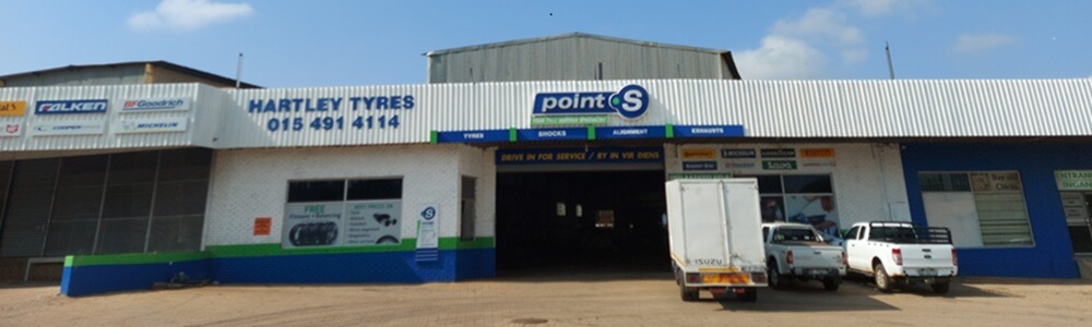 Point S Hartley Tyres Mokopane banner