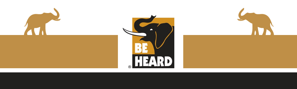 Be Heard banner