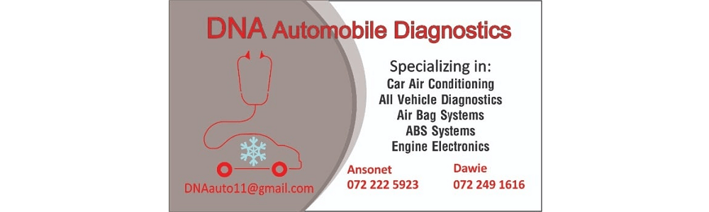 DNA Automobile Diagnostics banner