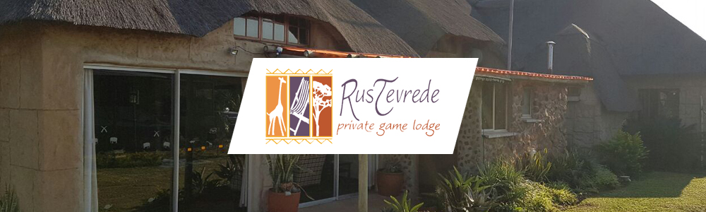 Rus Tevrede Game Lodge & Reserve Dinokeng banner