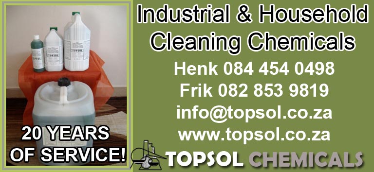 Topsol Chemicals banner