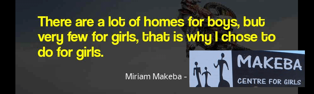 Makeba Centre for Girls Midrand banner