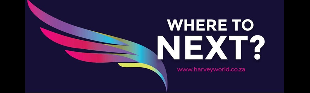 Harvey World Travel (Carlswald Decor) banner