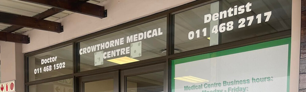 Crowthorne Medical Centre (Crowthorne Centre) banner