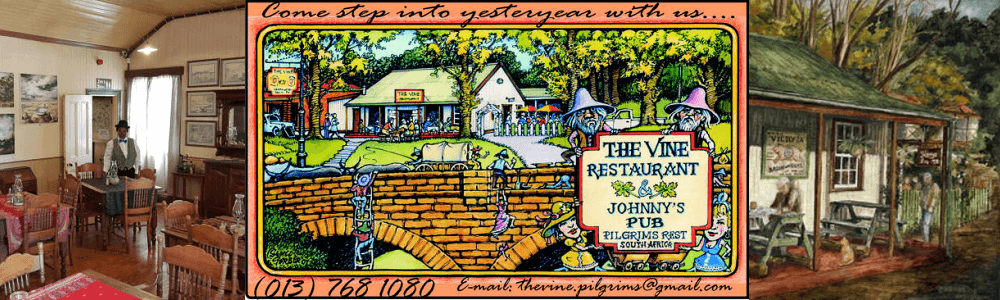 The Vine Restaurant & Johnny's Pub (Pilgrim's Rest) banner