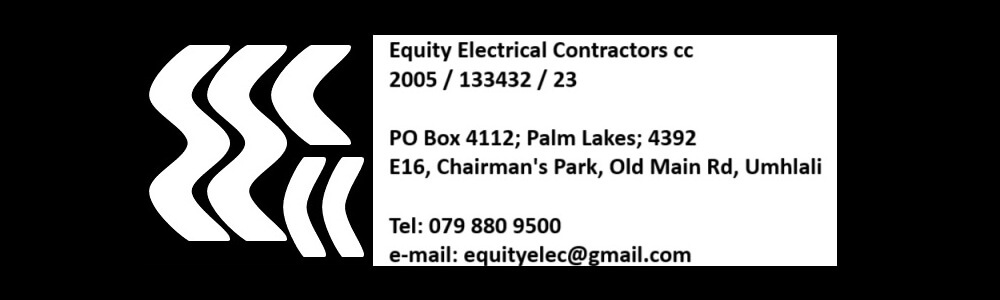 Equity Electrical Contractors Umhlali banner