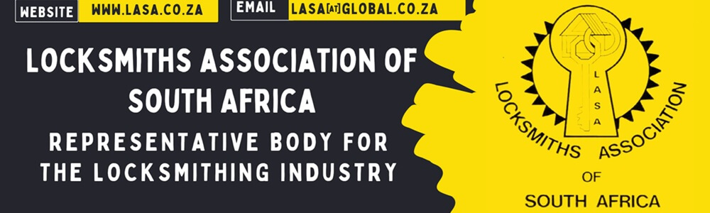 The Locksmith’s Association of South Africa (LASA) banner