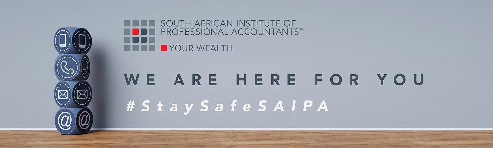 South African Institute of Professional Accountants (SAIPA) banner